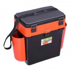 Ящик Helios Тонар 19л  2х ярусный Orange