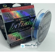 Шнур Kosadaka Infinity 150m. 0,08 mm. голубой